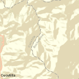 Cucutilla Street Map