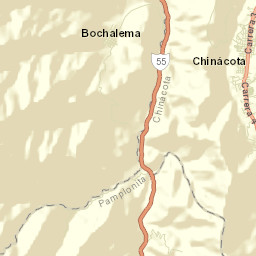 Chinácota Street Map