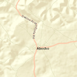 Abocho Street Map