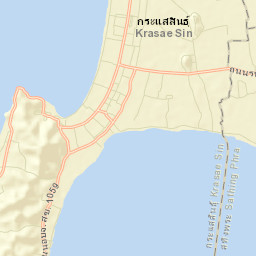 Amphoe Krasae Sin Street Map