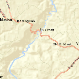 Kadingilan Street Map