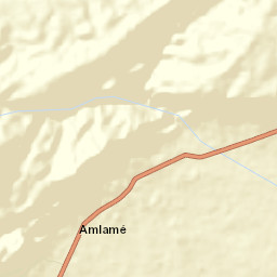 Amlamé Street Map