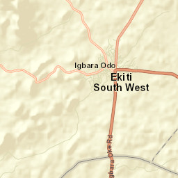 Igbara-Odo Street Map