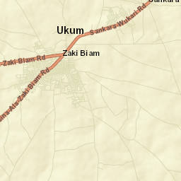 Zaki Biam Street Map