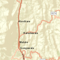 Matale Street Map