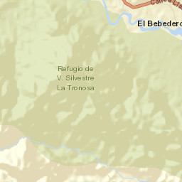 La Tronosa Street Map