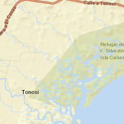 El Cacao Street Map