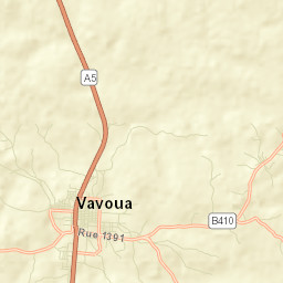 Vavoua Street Map