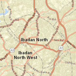 Ibadan Street Map