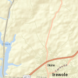 Ikire Street Map