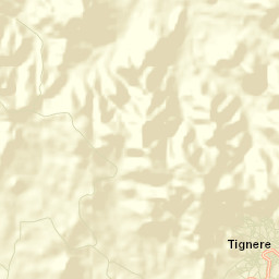 Tignère Street Map