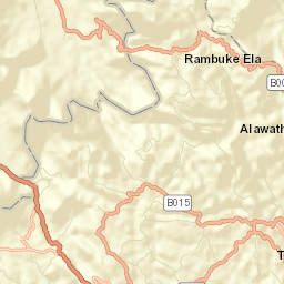 Galhinna Street Map