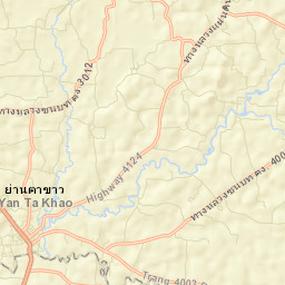 Amphoe Yan Ta Khao Street Map