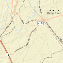 Amphoe Bang Kaeo Street Map