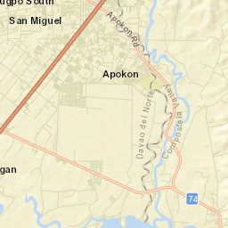 Tagum Street Map