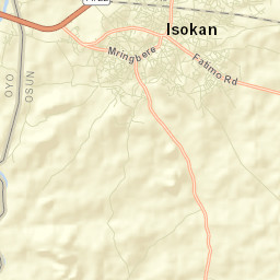Apomu Street Map