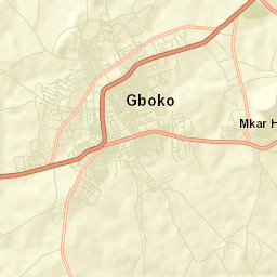Gboko Street Map
