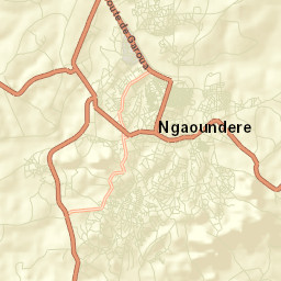 Ngaoundéré Street Map