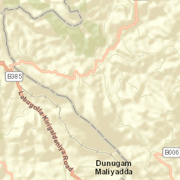 Hatharaliyadda Street Map