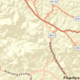 Yatinuwara Street Map