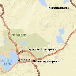 Ampara Street Map