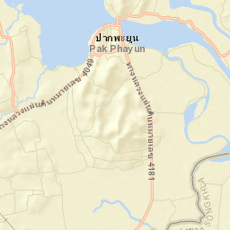 Amphoe Pak Phayun Street Map