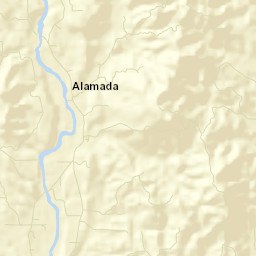 Alamada Street Map