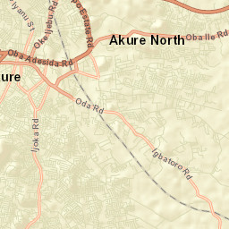Akure Street Map