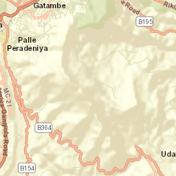 Peradeniya Street Map