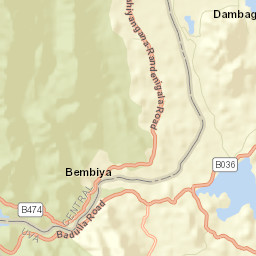 Minipe Street Map