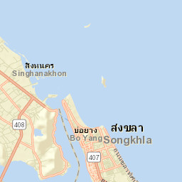 Songkhla Street Map