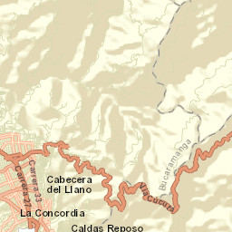 Bucaramanga Street Map
