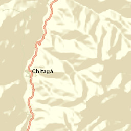 Chitagá Street Map