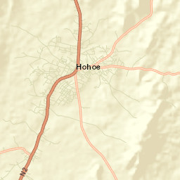 Hohoe Street Map
