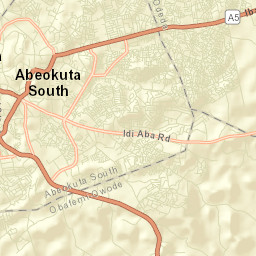 Abeokuta Street Map