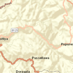 Udapalatha Street Map