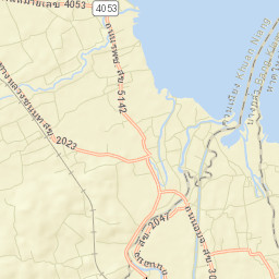 Amphoe Khuan Niang Street Map