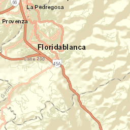 Floridablanca Street Map