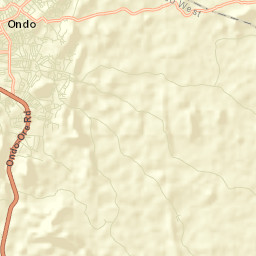 Ondo Street Map