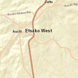 Auchi Street Map