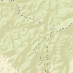 Amphoe Manang Street Map
