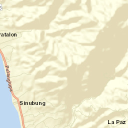 Sinubong Street Map