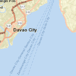 Davao City Street Map
