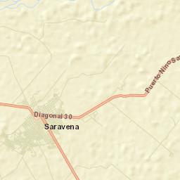 Saravena Street Map