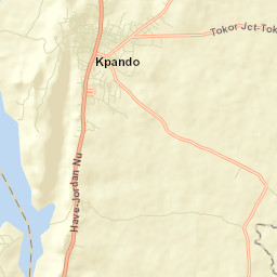 Kpandu Street Map