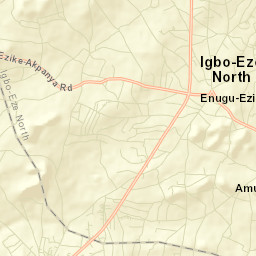 Enugu-Ezike Street Map