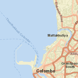 Colombo Street Map