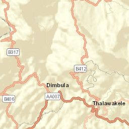 Talawakele Street Map