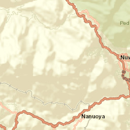 Nuwara Eliya District Street Map