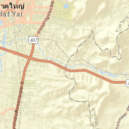 Hat Yai Street Map